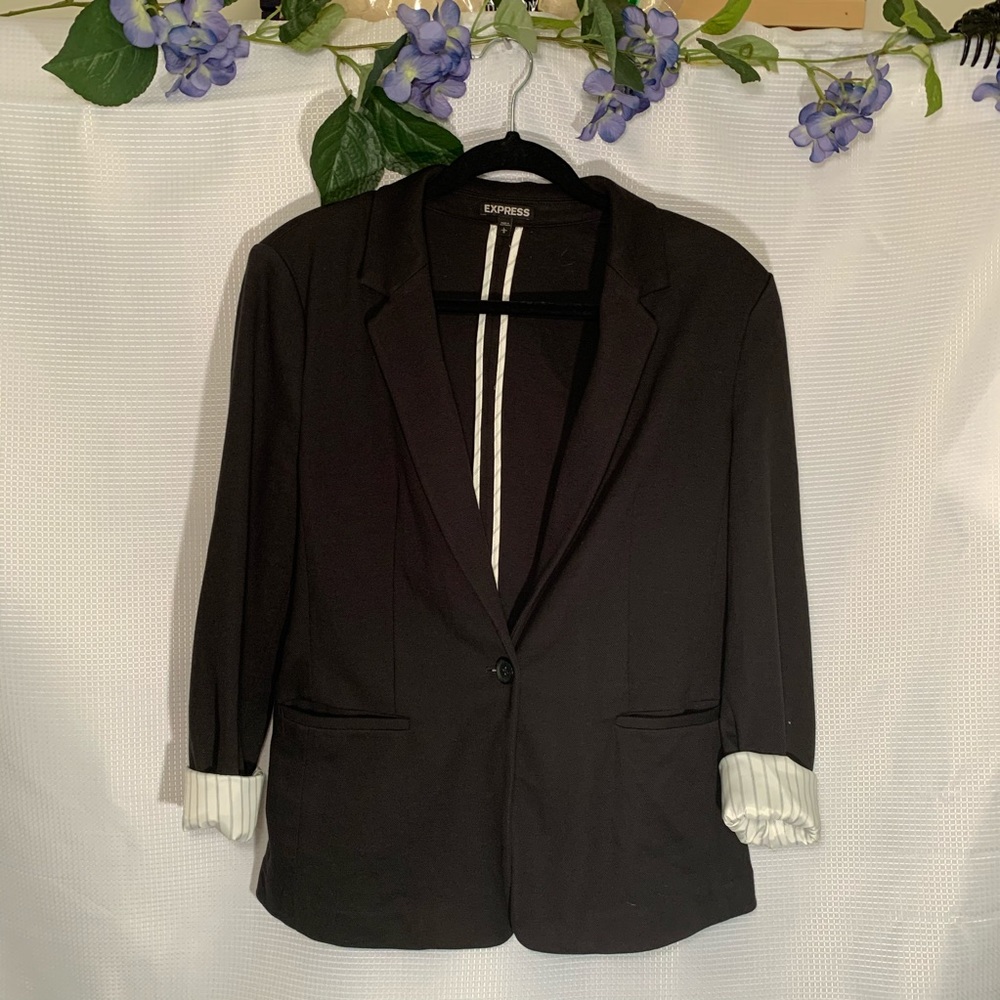 Express Black Blazer